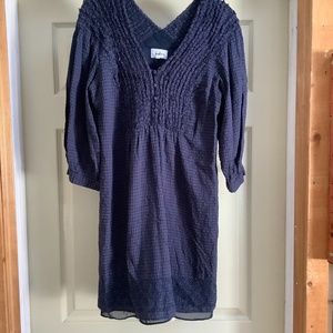 Anthropologie freelance blue dress